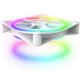 NZXT F120 RGB DUO 120mm RGB fan Triple - White